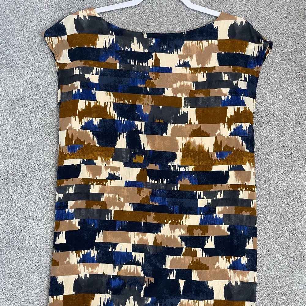 Club Monaco 100% Silk Mini Knee Length Dress Sz. XS